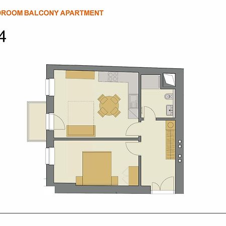 Downtown Suites Rubesova Prague Luaran gambar