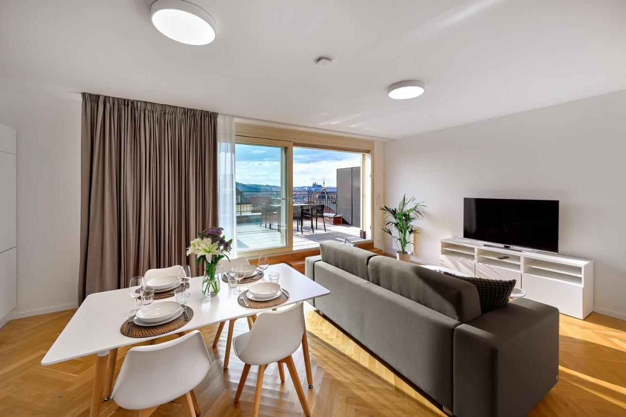 Downtown Suites Rubesova Prague Luaran gambar