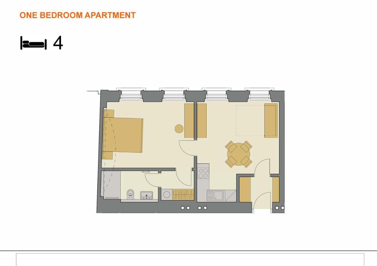 Downtown Suites Rubesova Prague Luaran gambar