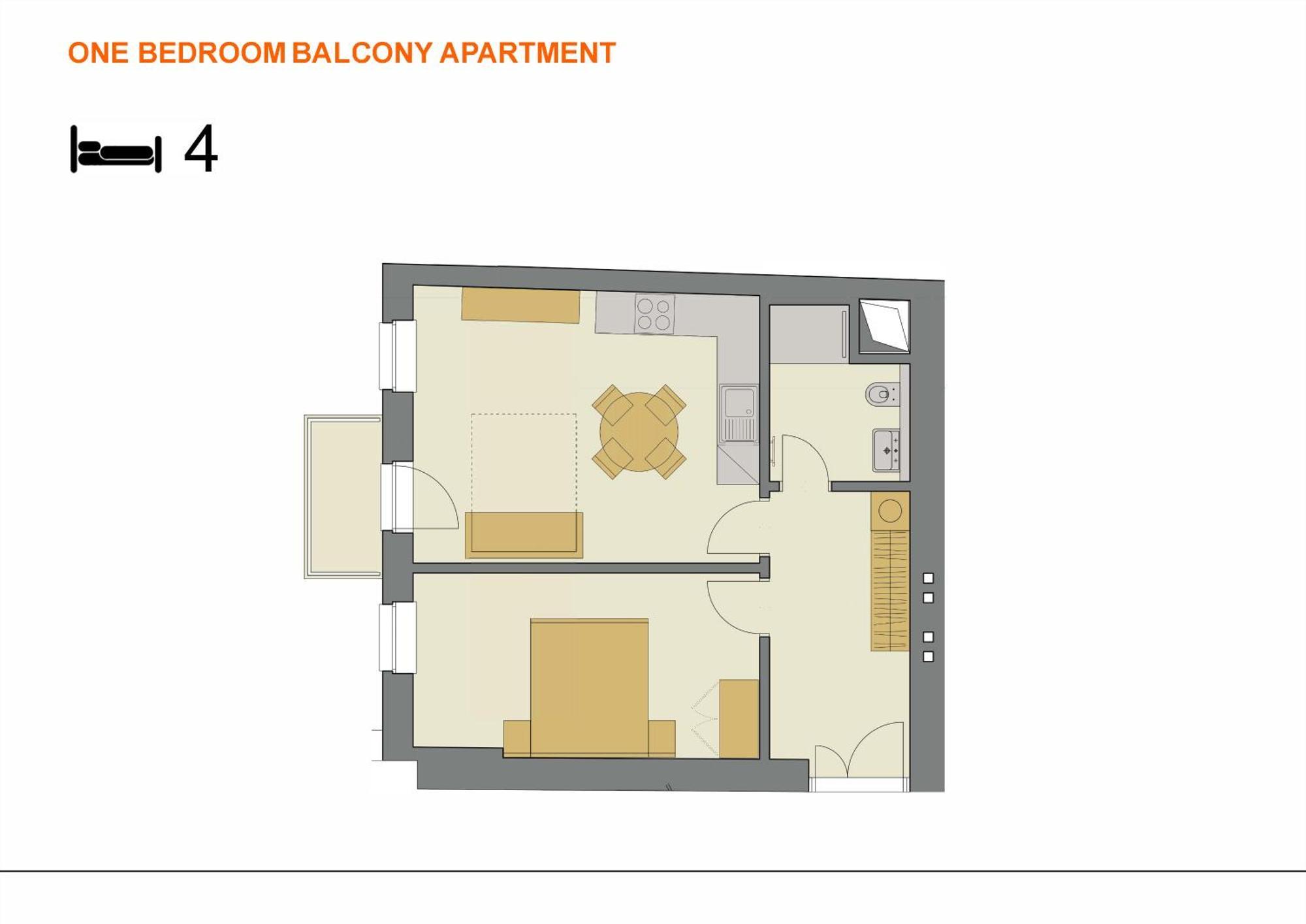 Downtown Suites Rubesova Prague Luaran gambar