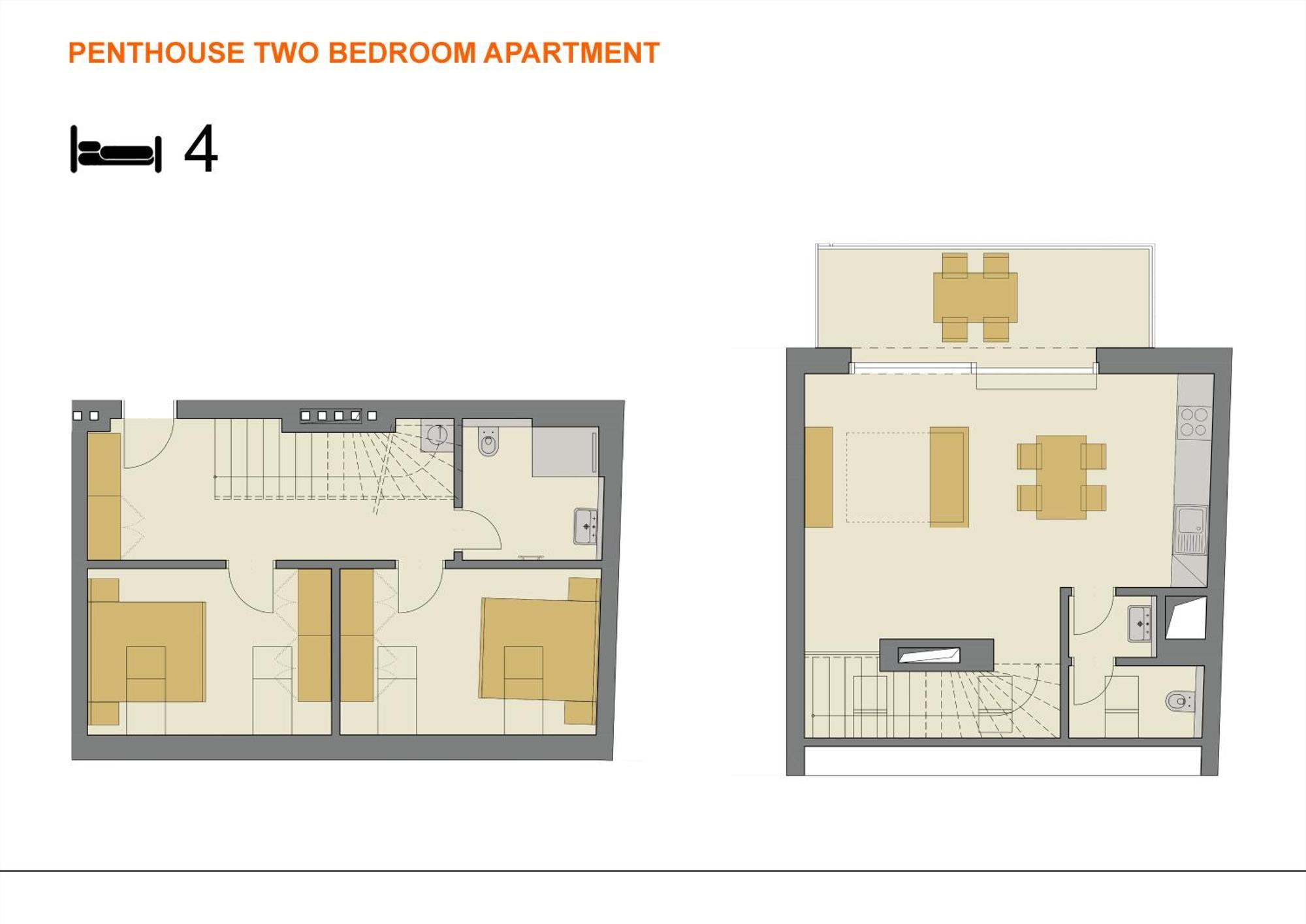 Downtown Suites Rubesova Prague Luaran gambar